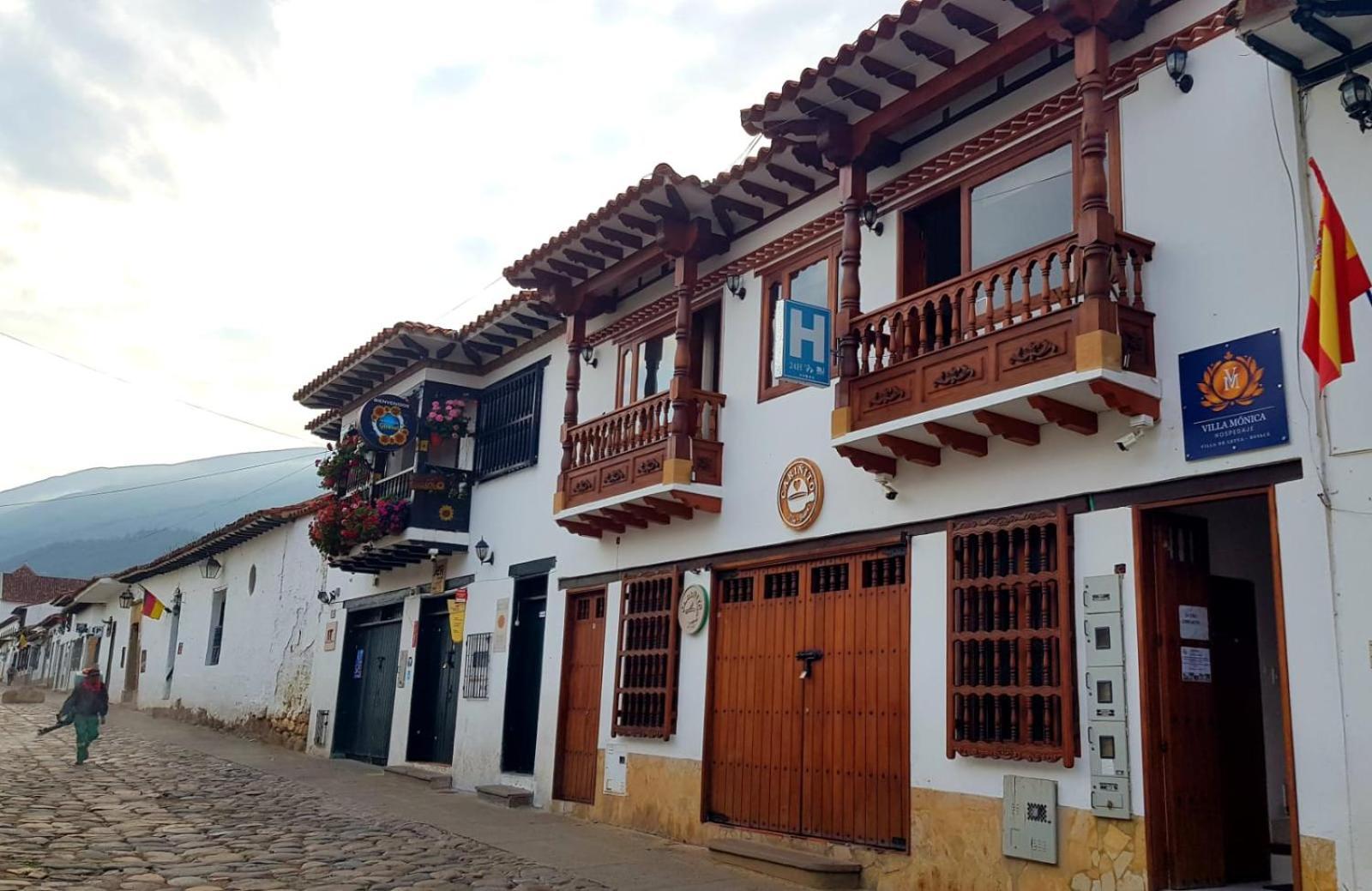 Hospedaje Villa Monica Villa de Leyva Buitenkant foto
